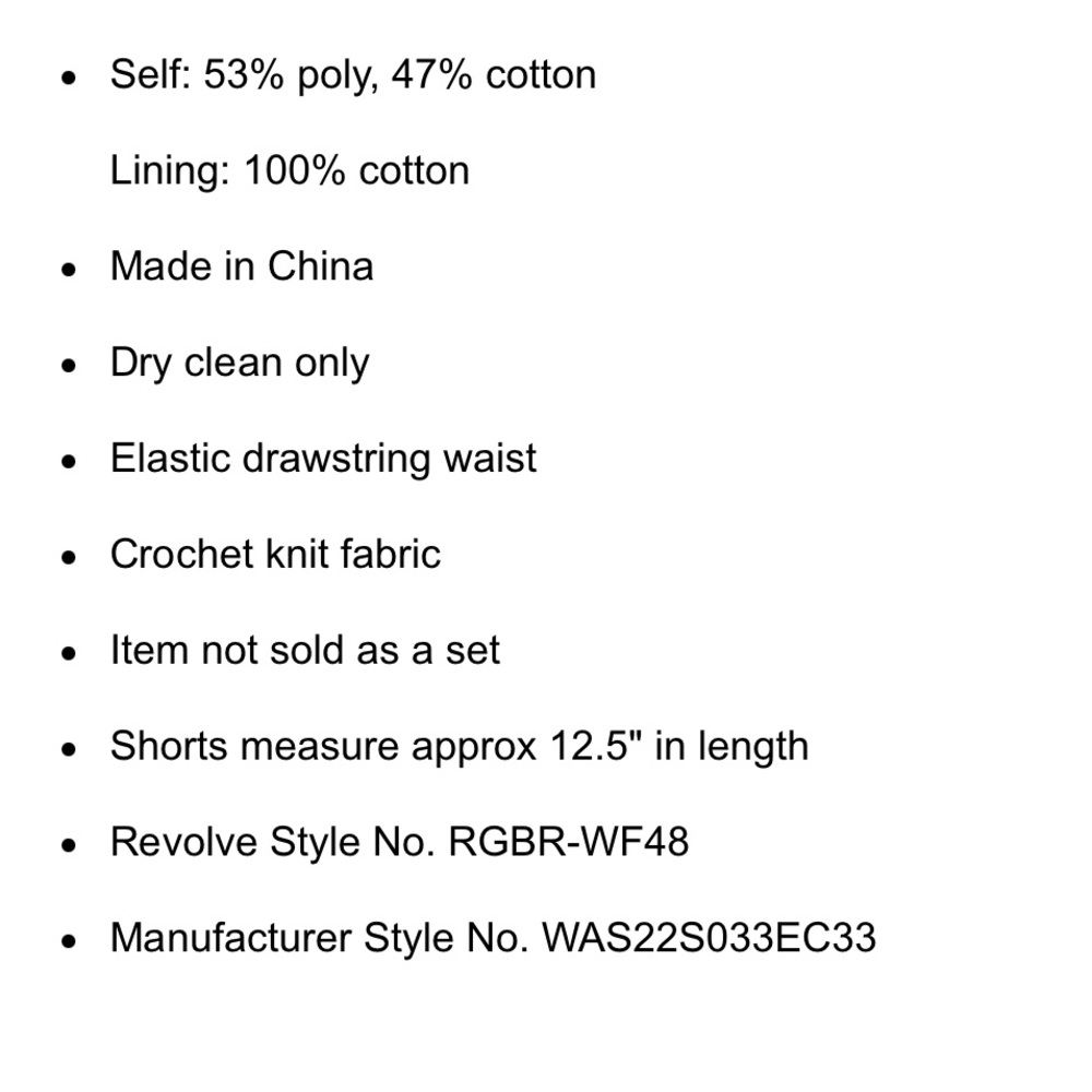 New Rag and Bone Riley shorts - Picture 12 of 12